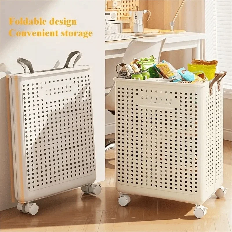 Collapsible Medium-Large Ceramic White Laundry Basket with No Lid - Faux Leather, Multifunctional Portable Hamper with Wheels
Collapsible Medium-Large Ceramic White Laundry Basket with No Lid - Faux Leather, Multifunctional Portable Hamper with Wheels