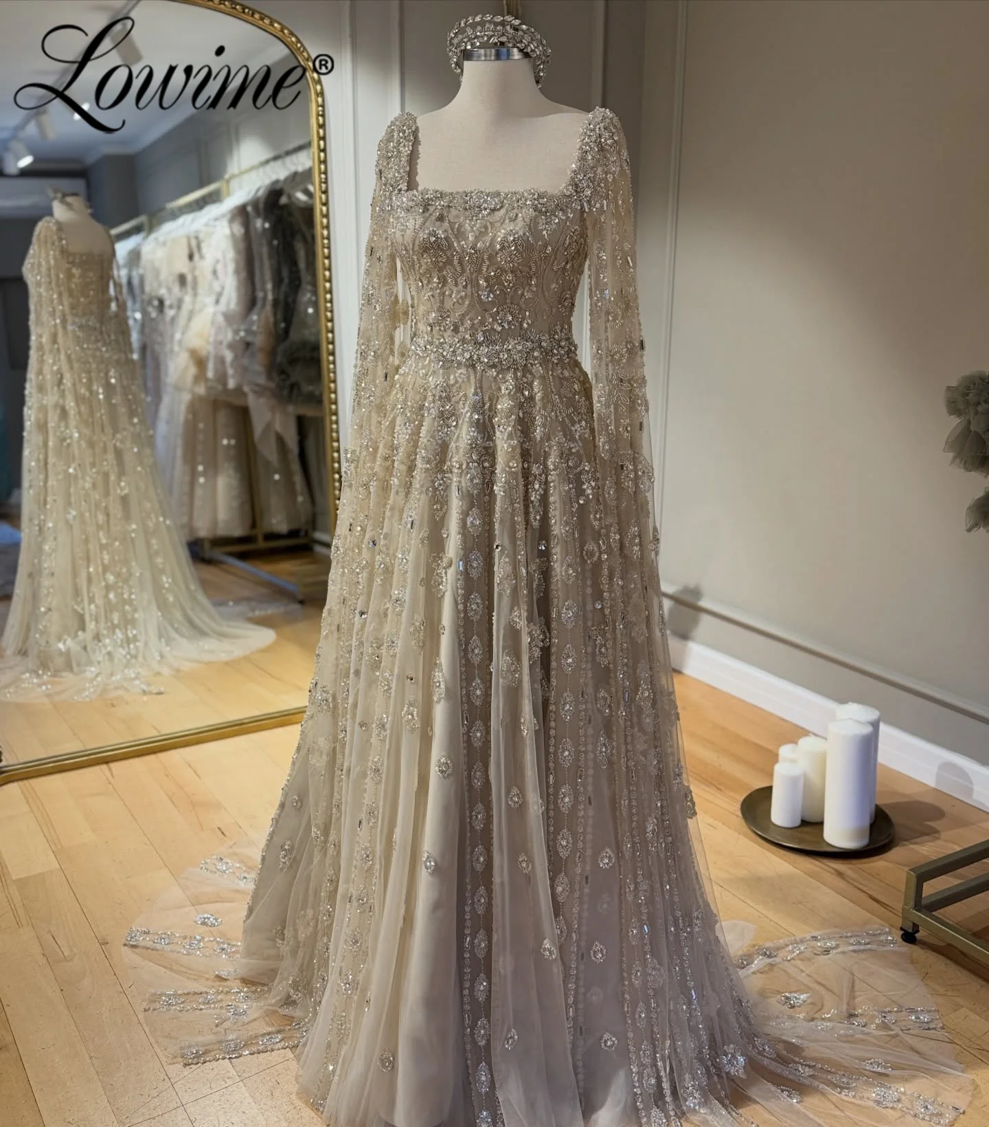 Изысканные вечерние платья с длинными рукавами, полностью расшитые кристаллами, в арабском стиле, для торжественных мероприятий и выпускных вечеров, модель 2026 года
Изысканные вечерние платья с длинными рукавами, полностью расшитые кристаллами, в арабском стиле, для торжественных мероприятий и выпускных вечеров, модель 2026 года