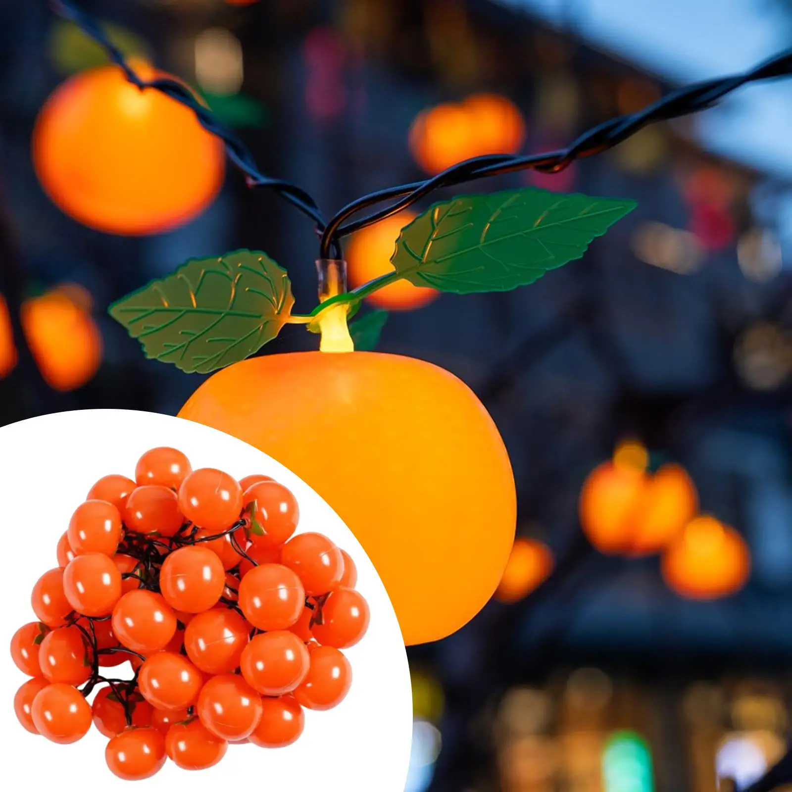 Warm Persimmon String Lights Battery Powered LED Decorative Lamp for Home Garden Party Lighting
Warm Persimmon String Lights Battery Powered LED Decorative Lamp for Home Garden Party Lighting