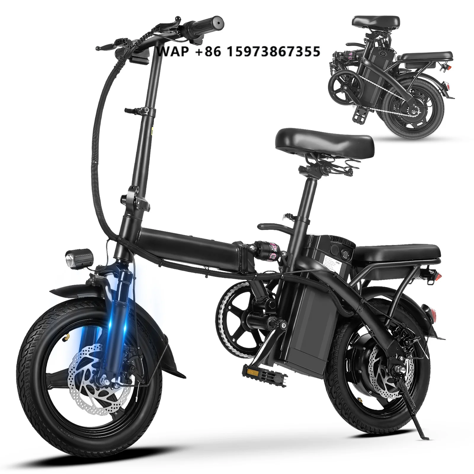 Space-Saving Brushless 14" 250W Lithium Battery Folding Bike Elétrica with High Carbon Steel Frame for Delivery & City Use
Space-Saving Brushless 14" 250W Lithium Battery Folding Bike Elétrica with High Carbon Steel Frame for Delivery & City Use