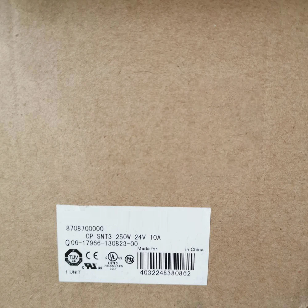 8708700000 Для источника питания Weidmuller CP SNT3 250 Вт 24 В 10 А
8708700000 Для источника питания Weidmuller CP SNT3 250 Вт 24 В 10 А