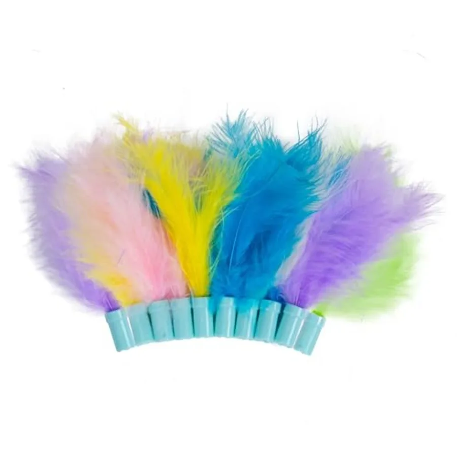 Dart N' Dash Replacement Feathers for Cat Track Toy 10 Pack of Colorful Feathers for Interactive Play, Teasing and Mental Stimu
Dart N' Dash Replacement Feathers for Cat Track Toy 10 Pack of Colorful Feathers for Interactive Play, Teasing and Mental Stimu