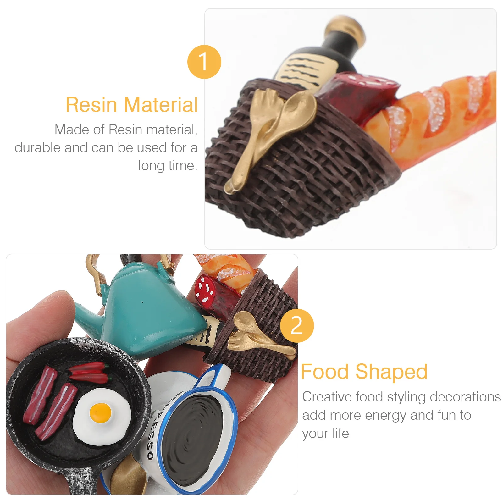 4Pcs Resin Fridge Magnets Durable 3D Cartoon Food Refrigerator Decorations Home Kitchen Birthday Gifts
4Pcs Resin Fridge Magnets Durable 3D Cartoon Food Refrigerator Decorations Home Kitchen Birthday Gifts