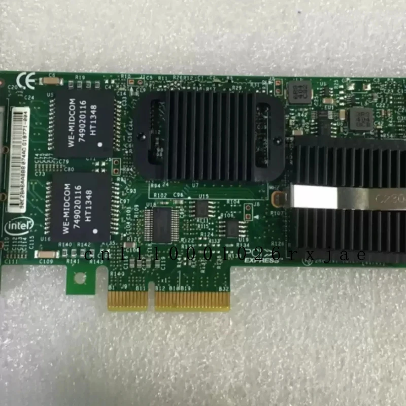 For INTEL 82576GB E1G44ET2 0HM9JY 0H092P 0YT674 Network Card Quad Port RJ-45 Ethernet
For INTEL 82576GB E1G44ET2 0HM9JY 0H092P 0YT674 Network Card Quad Port RJ-45 Ethernet