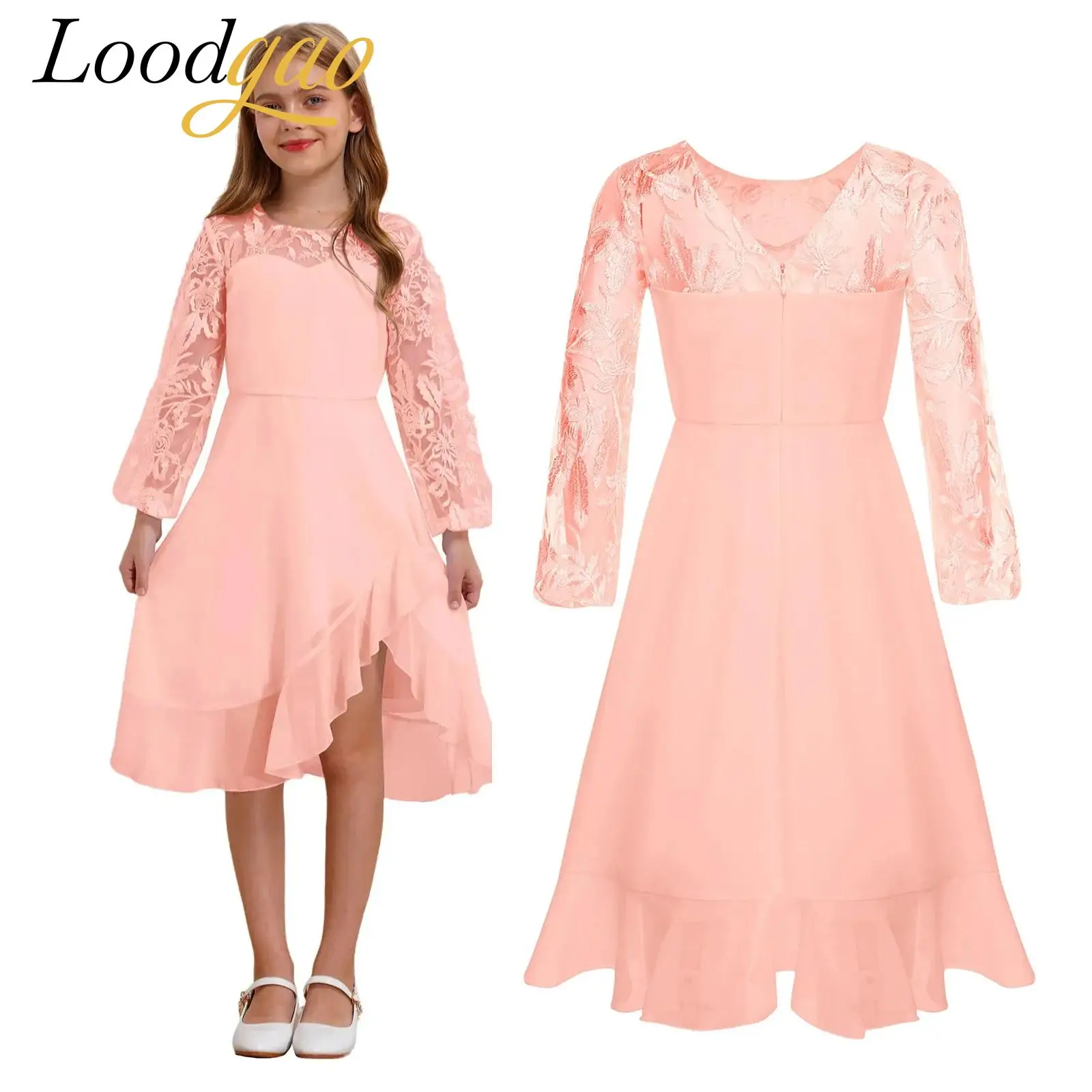 Girls Princess Dress Cosplay Costumes Mesh Embroidery Chiffon Dress Performance Dancewear Stage Dancing Dress Pageant Party Gown
Girls Princess Dress Cosplay Costumes Mesh Embroidery Chiffon Dress Performance Dancewear Stage Dancing Dress Pageant Party Gown