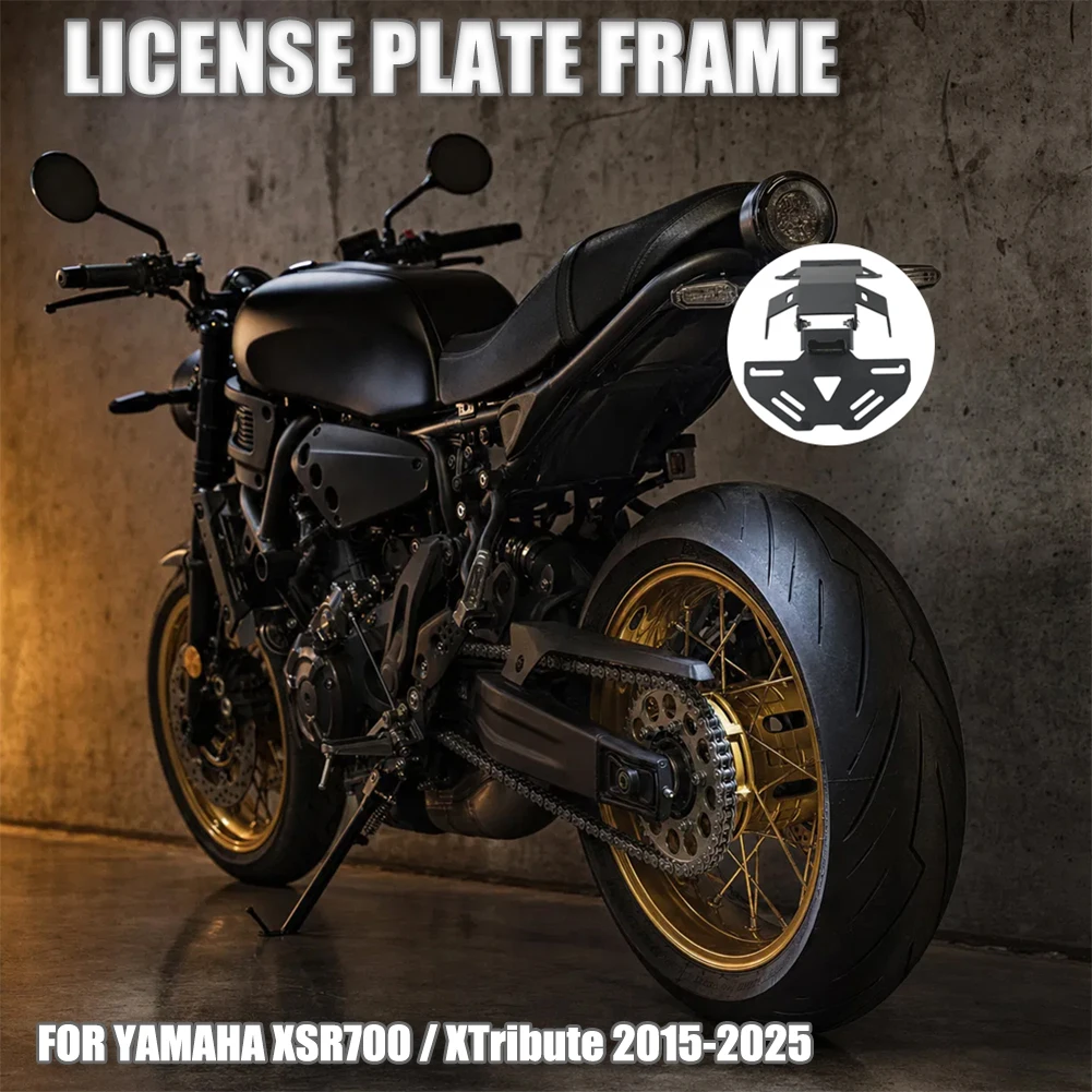 For YAMAHA XSR700 2025 2024 2023 2022-2015 XSR 700 XTribute Motorcycle License Plate Holder Fender Eliminator short tail XSR-700
For YAMAHA XSR700 2025 2024 2023 2022-2015 XSR 700 XTribute Motorcycle License Plate Holder Fender Eliminator short tail XSR-700