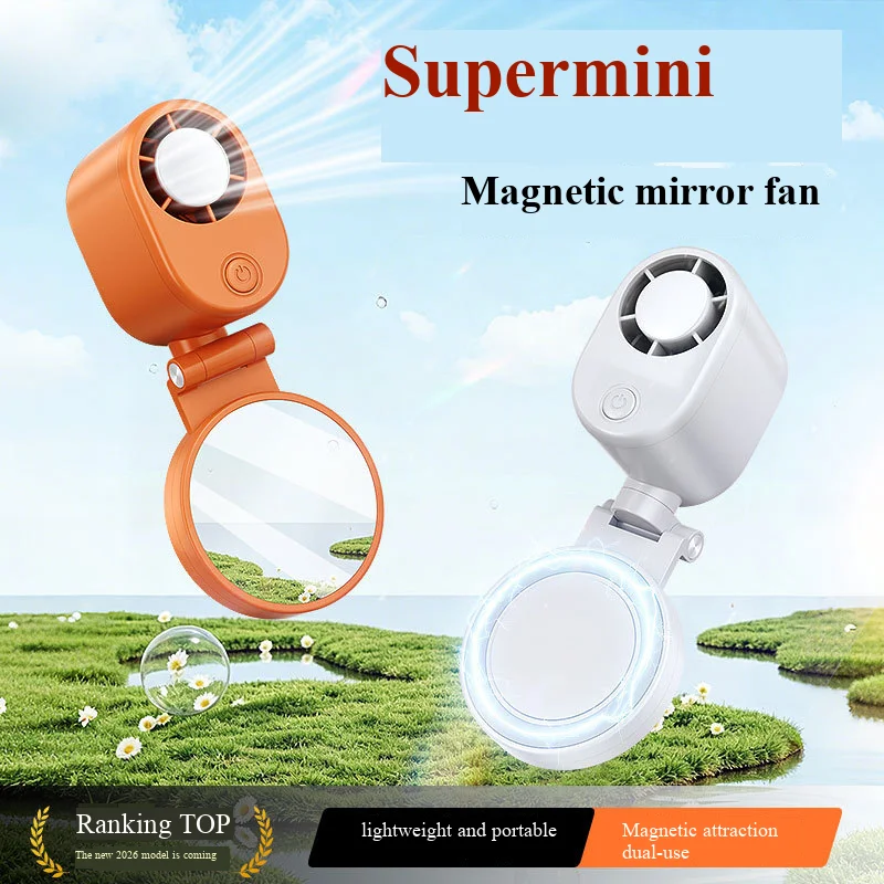2026 new magnetic suction light supplement small fan, foldable, handheld, live streaming, portable selfie beauty light mini fan
2026 new magnetic suction light supplement small fan, foldable, handheld, live streaming, portable selfie beauty light mini fan