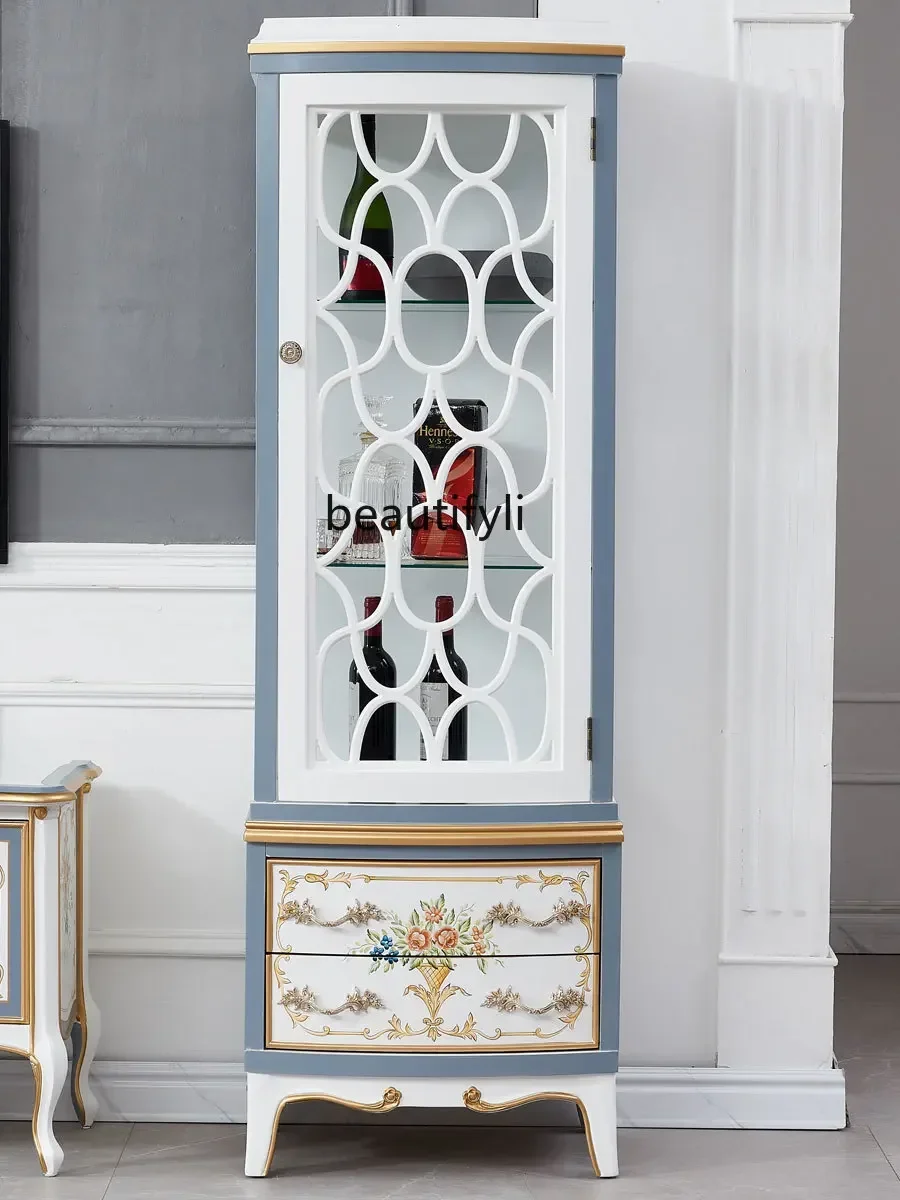 LJYEuropean style wine cabinet painted single door double door living room decoration cabinet light luxury display cabinet
LJYEuropean style wine cabinet painted single door double door living room decoration cabinet light luxury display cabinet