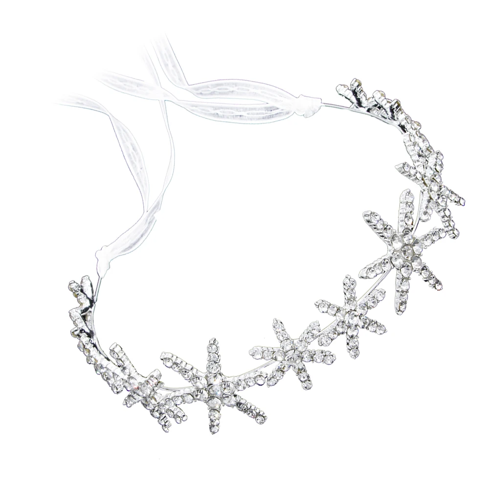 Bridal Headband Hair Accessories Ivory White Satin Ribbons Wedding Headdress Star Star Headband With Ribbon Decoration
Bridal Headband Hair Accessories Ivory White Satin Ribbons Wedding Headdress Star Star Headband With Ribbon Decoration