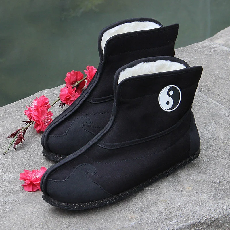 2025 Spring New Canvas Tai Chi Shoes Tire Sole Thickened Warm Lined Martial Arts Unisex Women Men Taoist Kung Fu Baduanjin Shoes
2025 Spring New Canvas Tai Chi Shoes Tire Sole Thickened Warm Lined Martial Arts Unisex Women Men Taoist Kung Fu Baduanjin Shoes