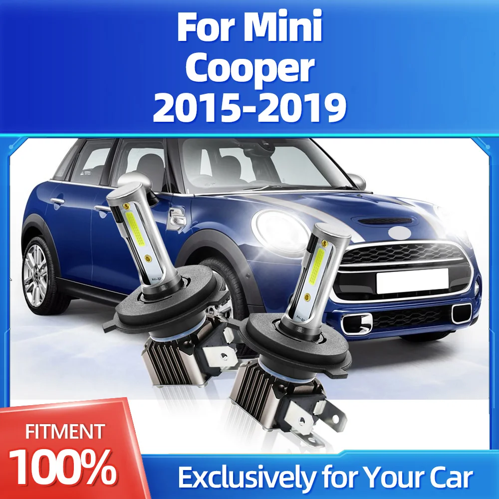 2Pcs LED Bulb Car Headlight H4 18000LM Auto Lights Lamps Canbus No Error 6000K 12V For Mini Cooper 2015 2016 2017 2018 2019
2Pcs LED Bulb Car Headlight H4 18000LM Auto Lights Lamps Canbus No Error 6000K 12V For Mini Cooper 2015 2016 2017 2018 2019