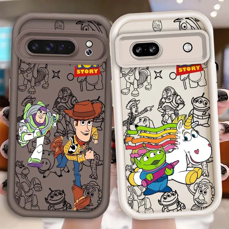 Disney Toy Story Cartoon For Google Pixel 9 8A 8 7 7A Pro XL 5G Eye Ladder Soft TPU Shockproof Cover
Disney Toy Story Cartoon For Google Pixel 9 8A 8 7 7A Pro XL 5G Eye Ladder Soft TPU Shockproof Cover