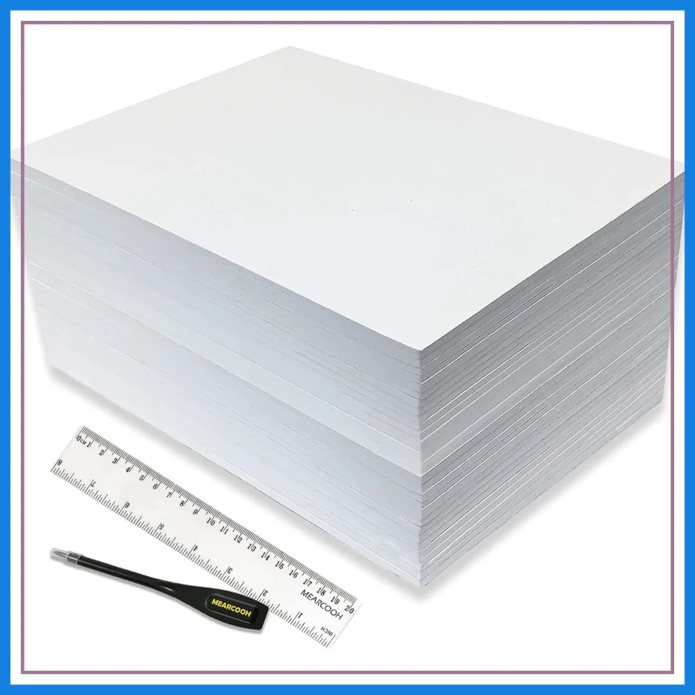 30 Pack White Foam Sheets 9x12 Inch 2mm Thick, Premium Eva Foam for Crafts, DIY, Scrapbooking, Card Making
30 Pack White Foam Sheets 9x12 Inch 2mm Thick, Premium Eva Foam for Crafts, DIY, Scrapbooking, Card Making