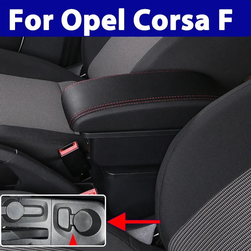 For Opel Corsa F Armrest Box For Corsa F Interior Storage Box Pu Leather Armrest with USB Car Accessories 2019-2024
For Opel Corsa F Armrest Box For Corsa F Interior Storage Box Pu Leather Armrest with USB Car Accessories 2019-2024