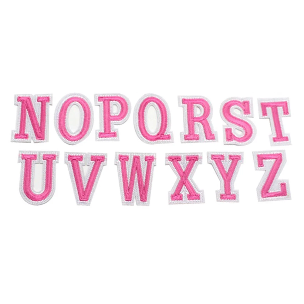 Letter Cloth Sticker Pink Clothes Patch Sewing DIY Accessories Embroidered Patches Uniforms Clothing
Letter Cloth Sticker Pink Clothes Patch Sewing DIY Accessories Embroidered Patches Uniforms Clothing