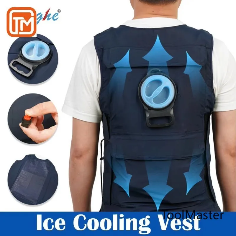 【Hot Sale】Ice Cooling Vest Polyester TPU Water Circulation Camping Charging Air Conditioning Clothes Fishing USB Charging Coolin
【Hot Sale】Ice Cooling Vest Polyester TPU Water Circulation Camping Charging Air Conditioning Clothes Fishing USB Charging Coolin