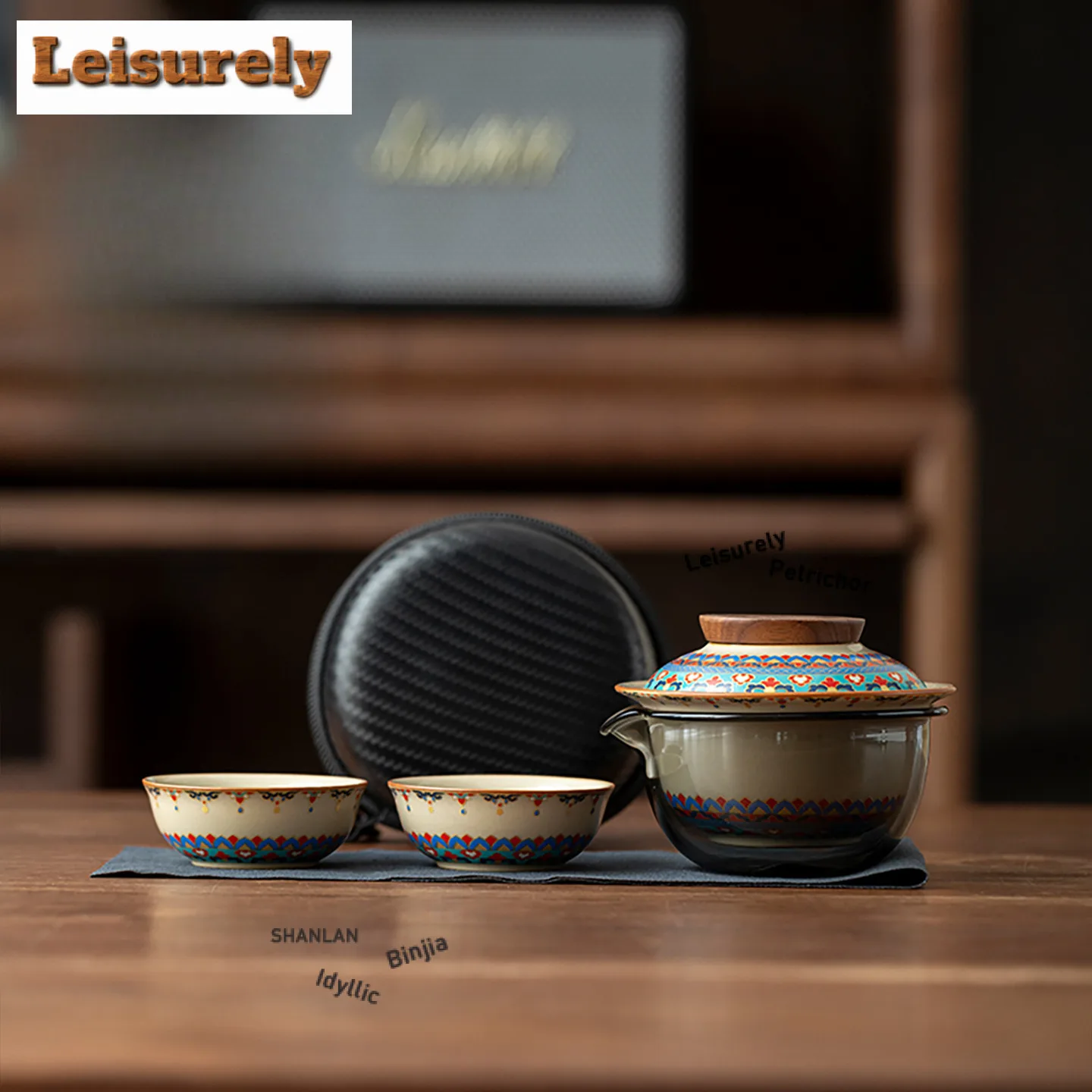 Dunhuang Baoxiang Pattern Travel Tea Set Kit Boutique 1 Pot 3 Cups Household Tea Brewing Organizer Portable Outdoor Stock Bags
Dunhuang Baoxiang Pattern Travel Tea Set Kit Boutique 1 Pot 3 Cups Household Tea Brewing Organizer Portable Outdoor Stock Bags