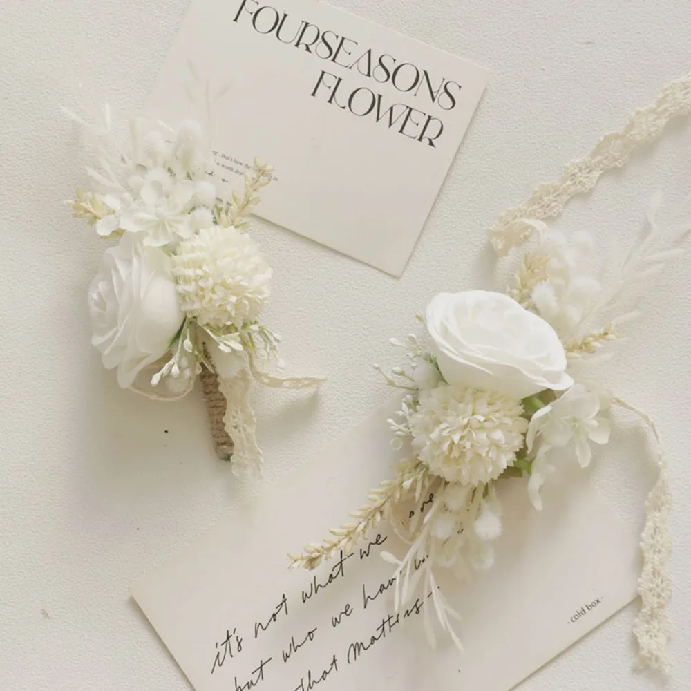 Artificial Rose Flower Homecoming Wrist Corsage and Boutonniere Set for Wedding Prom Boutonniere Bride and Groom Wedding Ideal
Artificial Rose Flower Homecoming Wrist Corsage and Boutonniere Set for Wedding Prom Boutonniere Bride and Groom Wedding Ideal