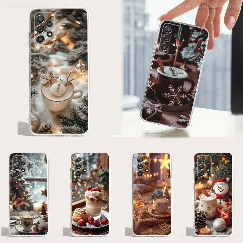Christmas Art Coffee Phone Case For Samsung S30,S23,S22,S21,S20,Ultra,FE,Lite, S10,S9,S8,PIus,Transparent, Silicone Case
Christmas Art Coffee Phone Case For Samsung S30,S23,S22,S21,S20,Ultra,FE,Lite, S10,S9,S8,PIus,Transparent, Silicone Case