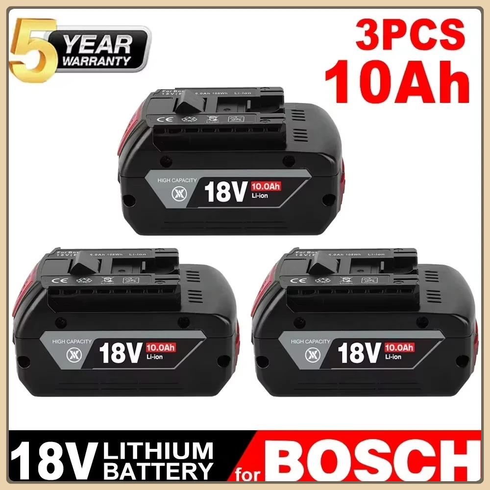 2025 100%Original For BOSCH18V 10000mAh LITHIUM-ION BATTERY GBA 18v 10.0 Ah Professional GBA GSR GSB BAT609 Rechargeable Battery
2025 100%Original For BOSCH18V 10000mAh LITHIUM-ION BATTERY GBA 18v 10.0 Ah Professional GBA GSR GSB BAT609 Rechargeable Battery