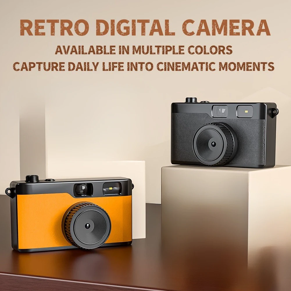 Retro 13MP Digital Camera Portable Lightweight High Definition CCD Camera Video Recorder For Travel & Adventure Memories
Retro 13MP Digital Camera Portable Lightweight High Definition CCD Camera Video Recorder For Travel & Adventure Memories