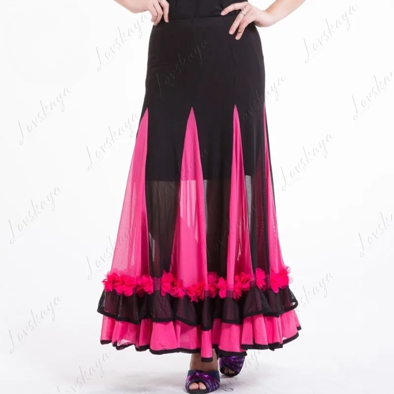 Modern Dance Long Dress Practice Performance Costume Ballroom Dancing Full Skirt for Women
Modern Dance Long Dress Practice Performance Costume Ballroom Dancing Full Skirt for Women