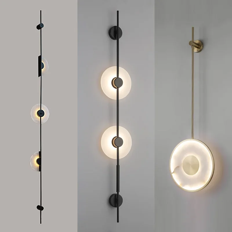 Artistic Long Pole Wall Lamp Minimalist Restaurant Living Room Background Wall Light Luxury Villa Lamp Bed Lamp LED Home Lights
Artistic Long Pole Wall Lamp Minimalist Restaurant Living Room Background Wall Light Luxury Villa Lamp Bed Lamp LED Home Lights