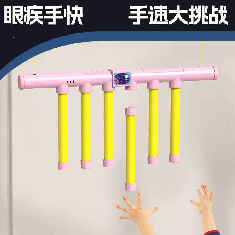 Reflex Stick Game,Reflex Sticks Reaction Training Hand Speed Challenge Game,Music Upgrade Catching Sticks Remote Control 3 Speed
Reflex Stick Game,Reflex Sticks Reaction Training Hand Speed Challenge Game,Music Upgrade Catching Sticks Remote Control 3 Speed