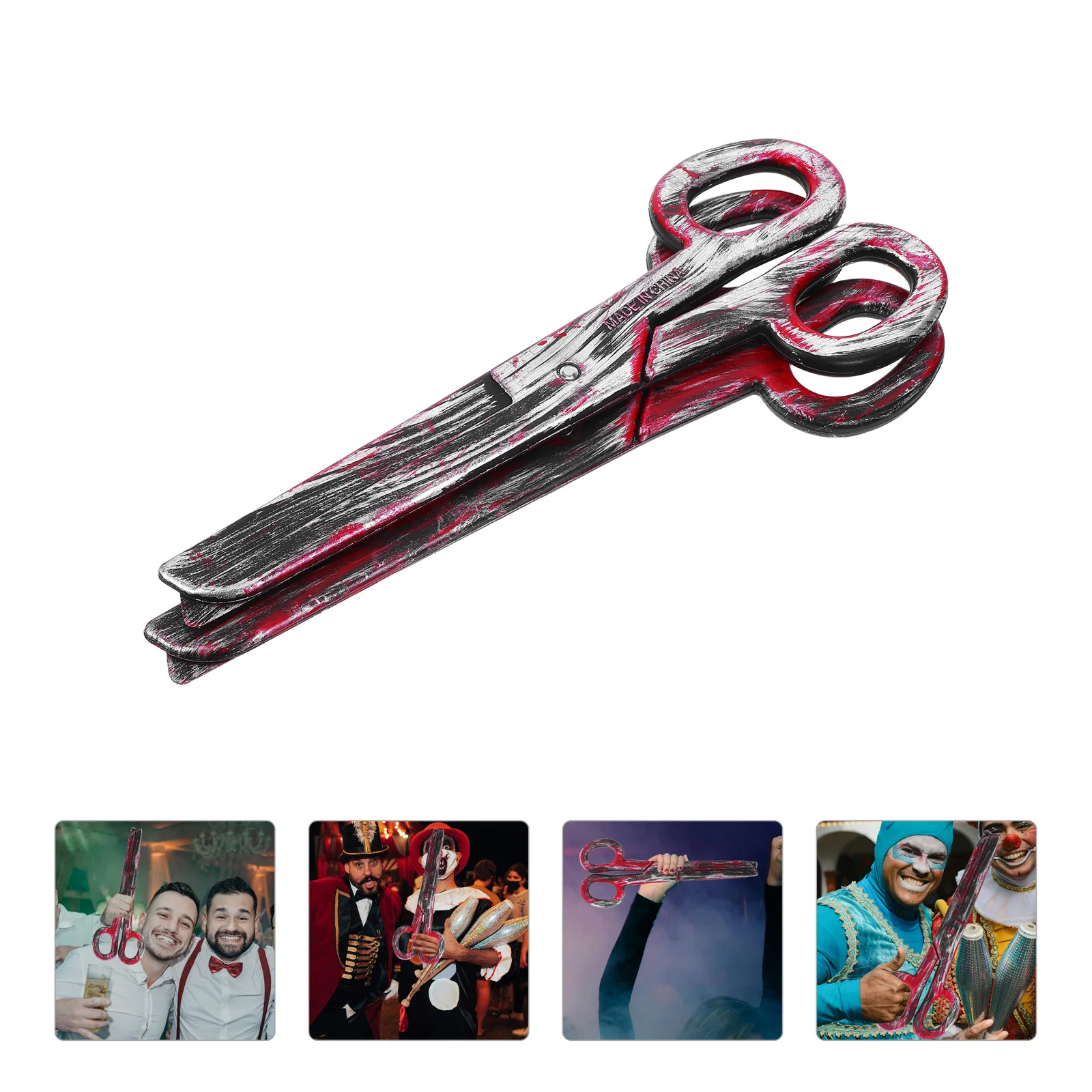 2 Pcs Clown Scissors Performing Cosplay Prop Dress up Decorative Apparel Plastic Fake Child
2 Pcs Clown Scissors Performing Cosplay Prop Dress up Decorative Apparel Plastic Fake Child