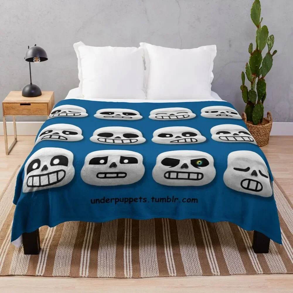 Puppet!Sans Throw Blanket No Pilling Soft Warm Blanket for Bed
Puppet!Sans Throw Blanket No Pilling Soft Warm Blanket for Bed