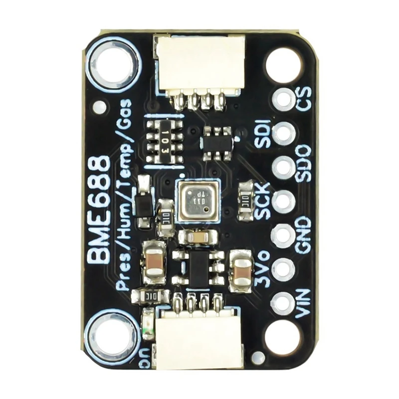 BME688 Environmental Sensor Module Temperature/Humidity/Air Pressure/Gas AI Intelligent I2C Module
BME688 Environmental Sensor Module Temperature/Humidity/Air Pressure/Gas AI Intelligent I2C Module