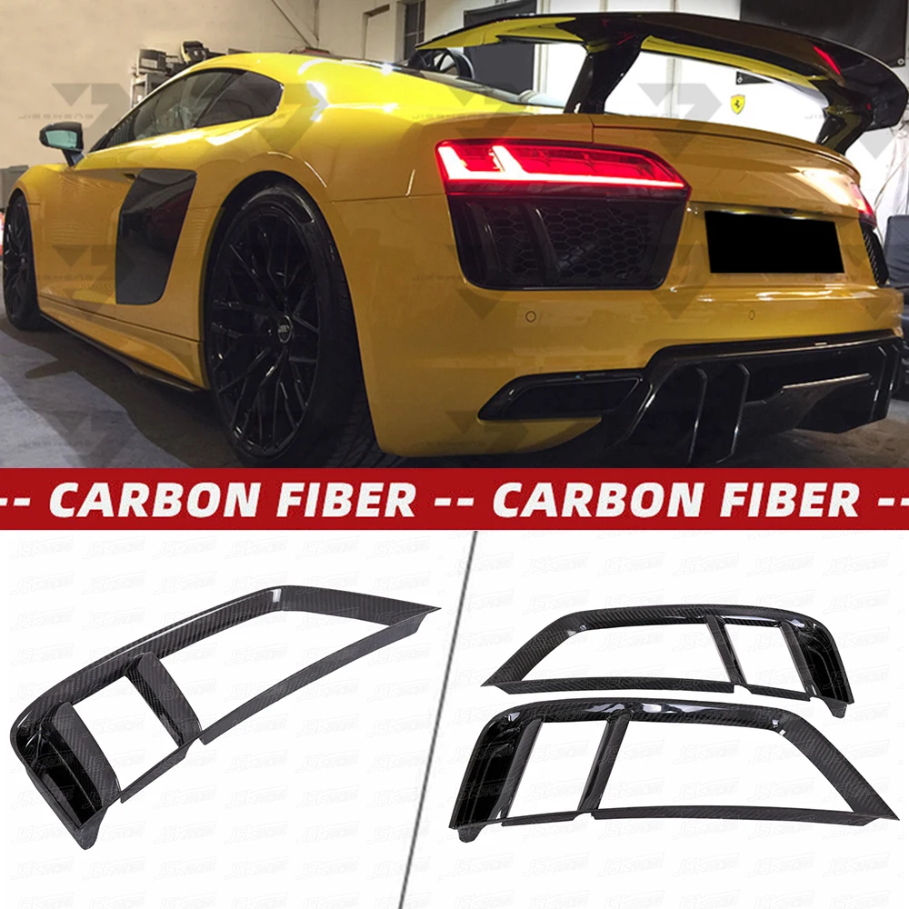 Дефлектор заднего бампера из сухого углеродного волокна для Audi R8 2016-2019
Дефлектор заднего бампера из сухого углеродного волокна для Audi R8 2016-2019