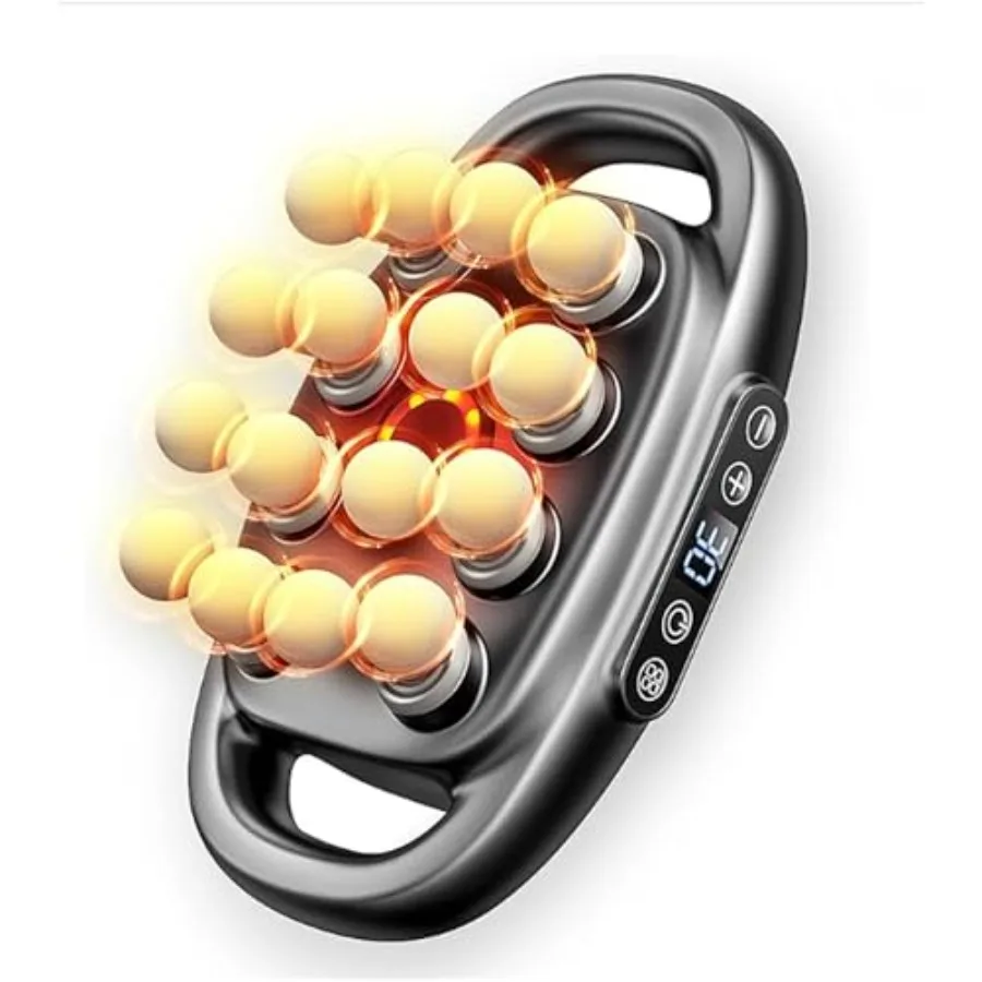 16-Head Deep Tissue Massage Gun Professional Percussion Massager with 30 Intensities and Quiet Motor Portable Muscle Massager f
16-Head Deep Tissue Massage Gun Professional Percussion Massager with 30 Intensities and Quiet Motor Portable Muscle Massager f