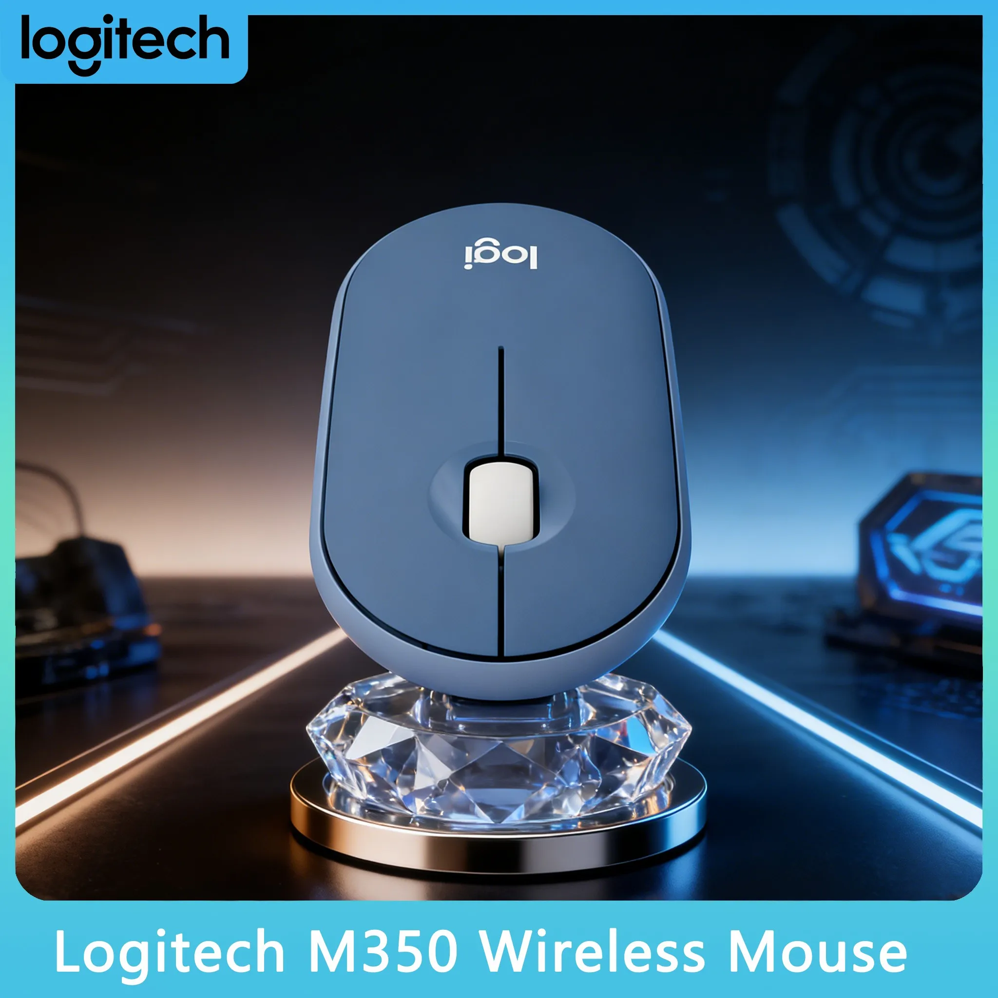 Logitech M350 - Precise Tracking On Desks & Laps
Logitech M350 - Precise Tracking On Desks & Laps