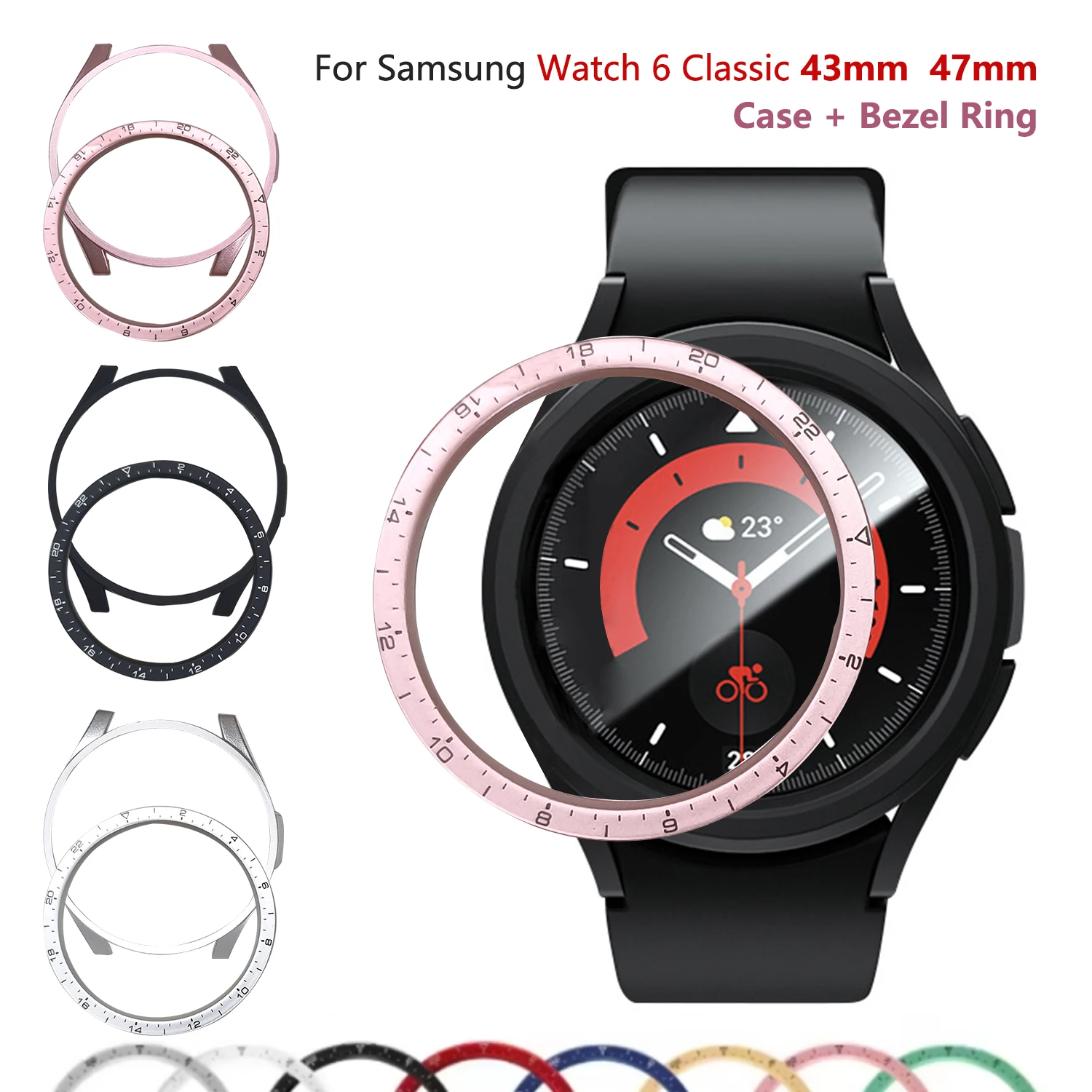 New watch case for Samsung Galaxy 6 Classic 43mm47mm digital bezel+case for Samsung Galaxy 6 Classic protective case accessories
New watch case for Samsung Galaxy 6 Classic 43mm47mm digital bezel+case for Samsung Galaxy 6 Classic protective case accessories