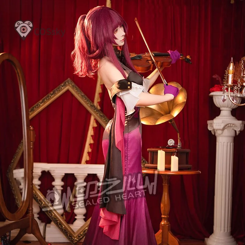 Kafka Honkai: Star Rail Concert Dress Game Suit Elegant Uniform Cosplay Costume Halloween Party Role Play Women sexy Outfit
Kafka Honkai: Star Rail Concert Dress Game Suit Elegant Uniform Cosplay Costume Halloween Party Role Play Women sexy Outfit