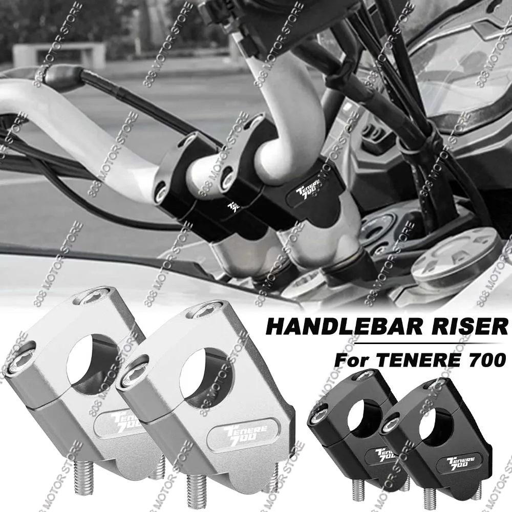 For Tenere 700 Motorcycle Handlebar Riser Bar Mount Handle Clamp Better Upright Position
For Tenere 700 Motorcycle Handlebar Riser Bar Mount Handle Clamp Better Upright Position