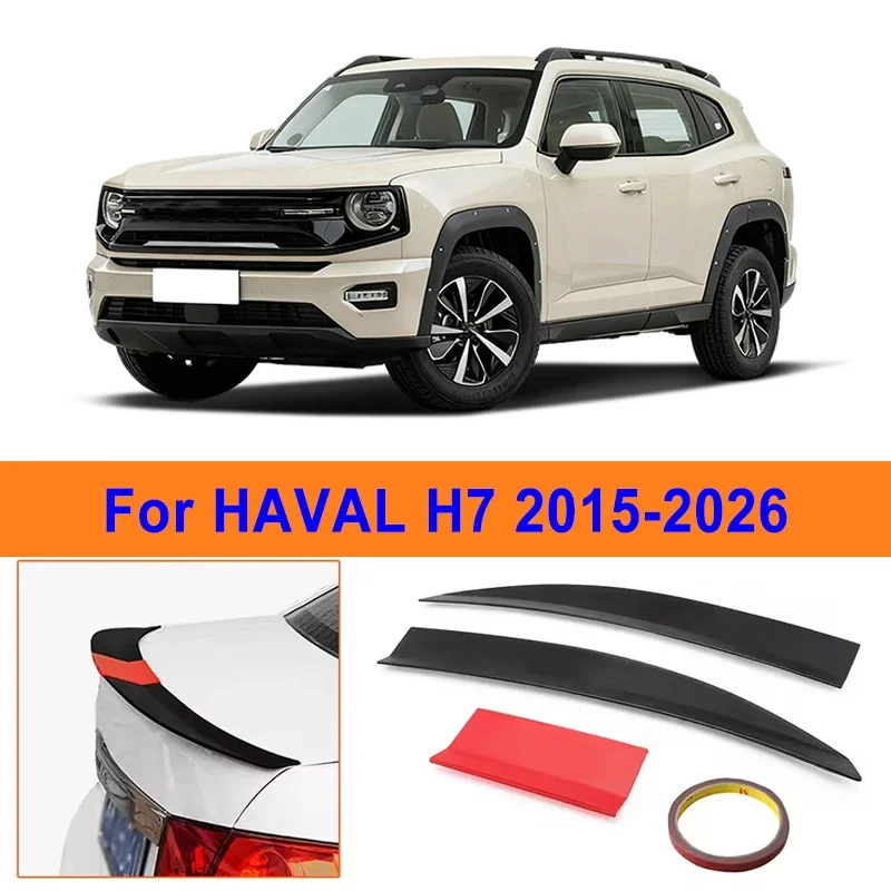 For HAVAL H7 2015-2026 3-Section ABS Rear Trunk Spoiler 115-125cm Adjustable Sports Decor Top Wing Car Exterior Parts
For HAVAL H7 2015-2026 3-Section ABS Rear Trunk Spoiler 115-125cm Adjustable Sports Decor Top Wing Car Exterior Parts