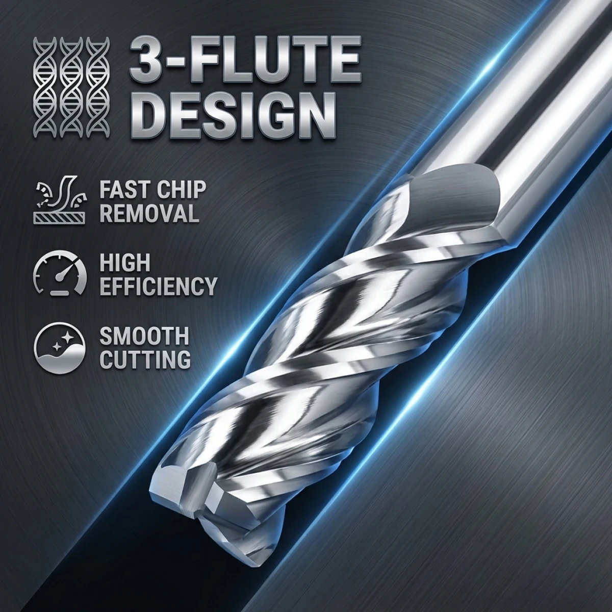 3 Flute Aluminum Milling Cutter Set CNC Router Bit HRC55 Tungsten Steel Carbide Engraving Carving Extended Endmill Cutting Tool
3 Flute Aluminum Milling Cutter Set CNC Router Bit HRC55 Tungsten Steel Carbide Engraving Carving Extended Endmill Cutting Tool
