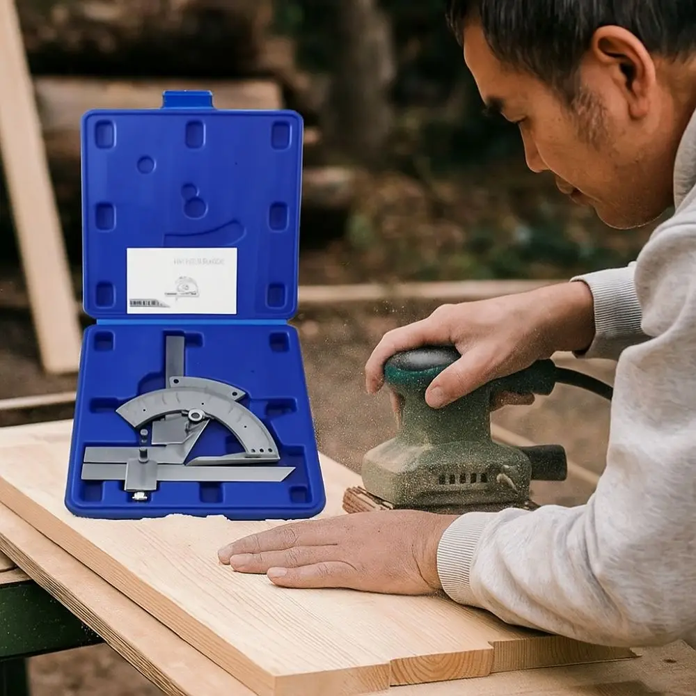 0-320 Degrees Universal Angle Meter High Precision Stainless Steel Bevel Protractor Multi-functional Metal Construction
0-320 Degrees Universal Angle Meter High Precision Stainless Steel Bevel Protractor Multi-functional Metal Construction