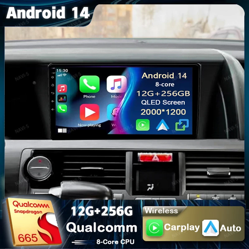 Android 14 Carplay авто для Honda Elysion 2012 2013 2014 2015 Автомагнитола 4G + WIFI плеер Мультимедиа srereo Навигация BT DSP видео
Android 14 Carplay авто для Honda Elysion 2012 2013 2014 2015 Автомагнитола 4G + WIFI плеер Мультимедиа srereo Навигация BT DSP видео