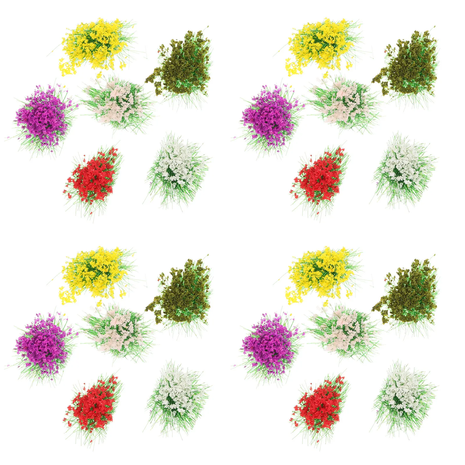 6 Boxes Miniature Artificial Flower Cluster Realistic Texture Clear Outline DIY Sand Table Ornament Micro Landscape Flower
6 Boxes Miniature Artificial Flower Cluster Realistic Texture Clear Outline DIY Sand Table Ornament Micro Landscape Flower