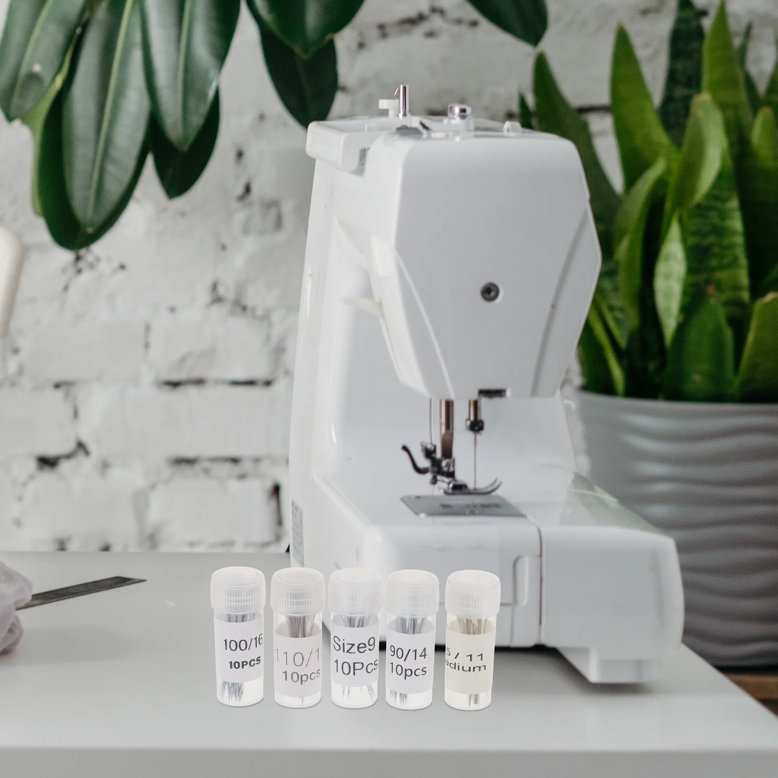 50Pcs Stainless Steel Sewing Machine Needles Professional Sewing Tools Quilt Craft Industrial Use Compatible Most Machines
50Pcs Stainless Steel Sewing Machine Needles Professional Sewing Tools Quilt Craft Industrial Use Compatible Most Machines