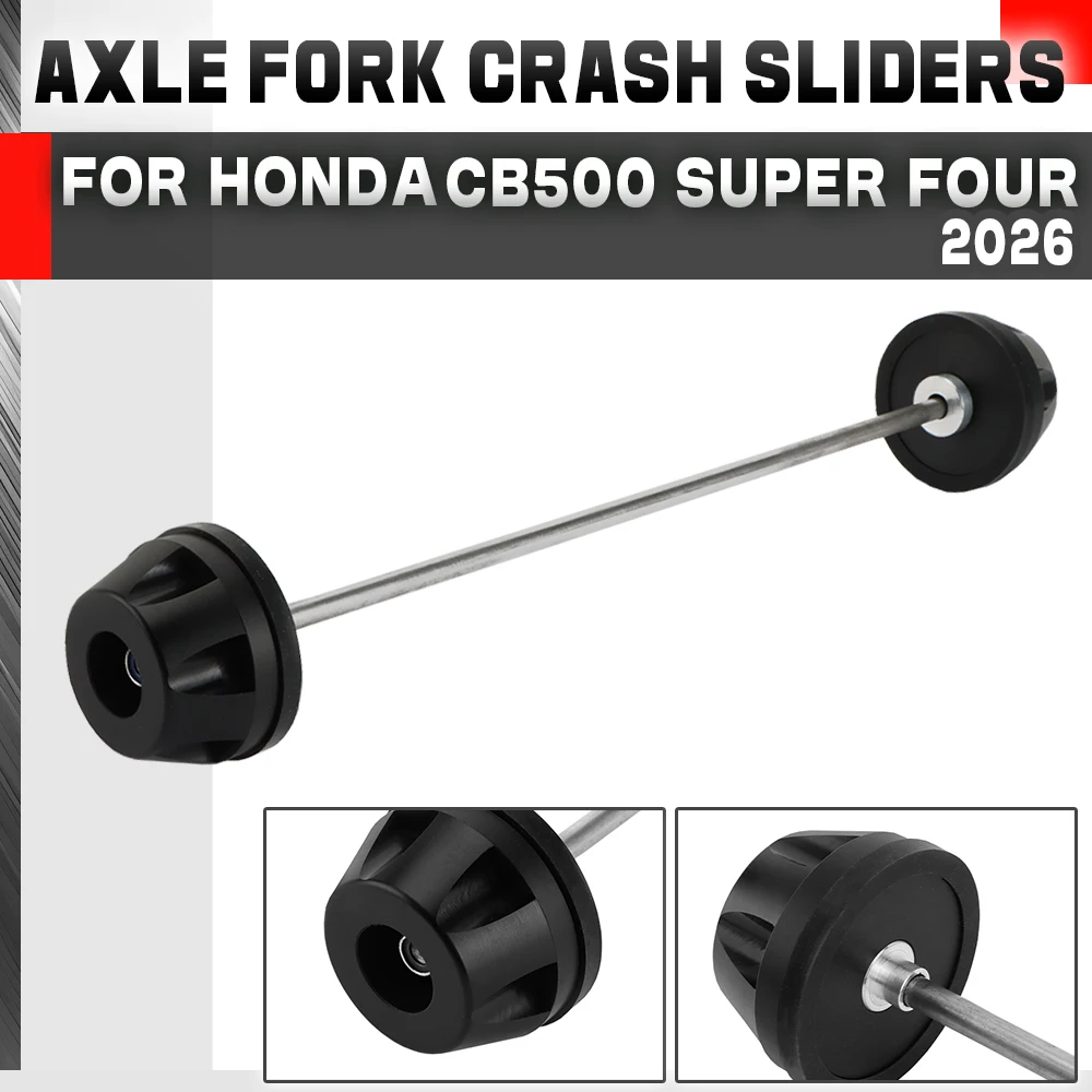 Motorcycle Crash Pads Front Axle Wheel Crash Sliders Frame Slider Falling Protector For Honda CB500SF CB 500SF CB500 SF 2026
Motorcycle Crash Pads Front Axle Wheel Crash Sliders Frame Slider Falling Protector For Honda CB500SF CB 500SF CB500 SF 2026