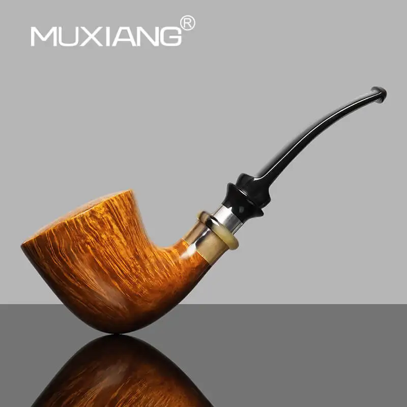 MUXIANG Briar Wood Pipe Pipe Horn Ring Acrylic Mouthpiece
MUXIANG Briar Wood Pipe Pipe Horn Ring Acrylic Mouthpiece