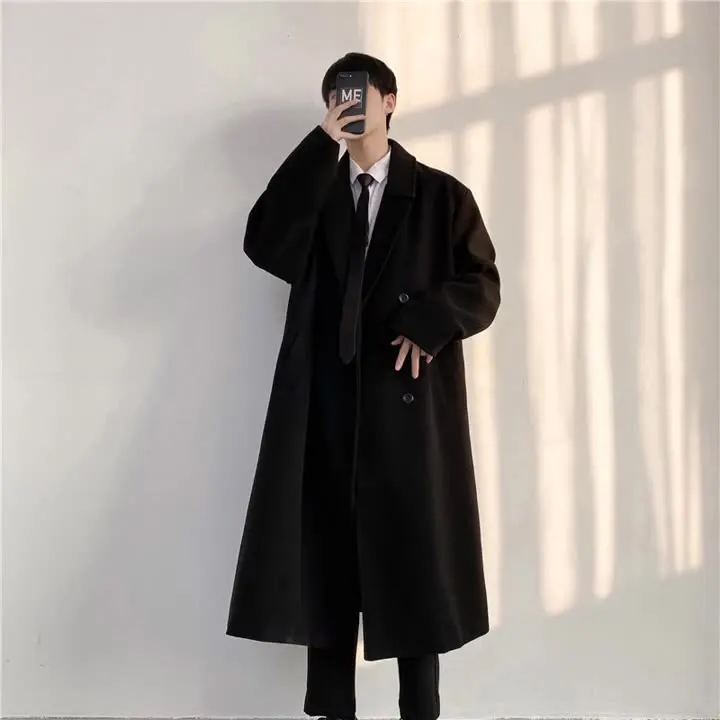 Wool Blend High Neck Coat Mans Drop Waist Cut Low Lowered Sunken Depressed Recessed Indented Hollowed Concave Dented Dished Cool
Wool Blend High Neck Coat Mans Drop Waist Cut Low Lowered Sunken Depressed Recessed Indented Hollowed Concave Dented Dished Cool