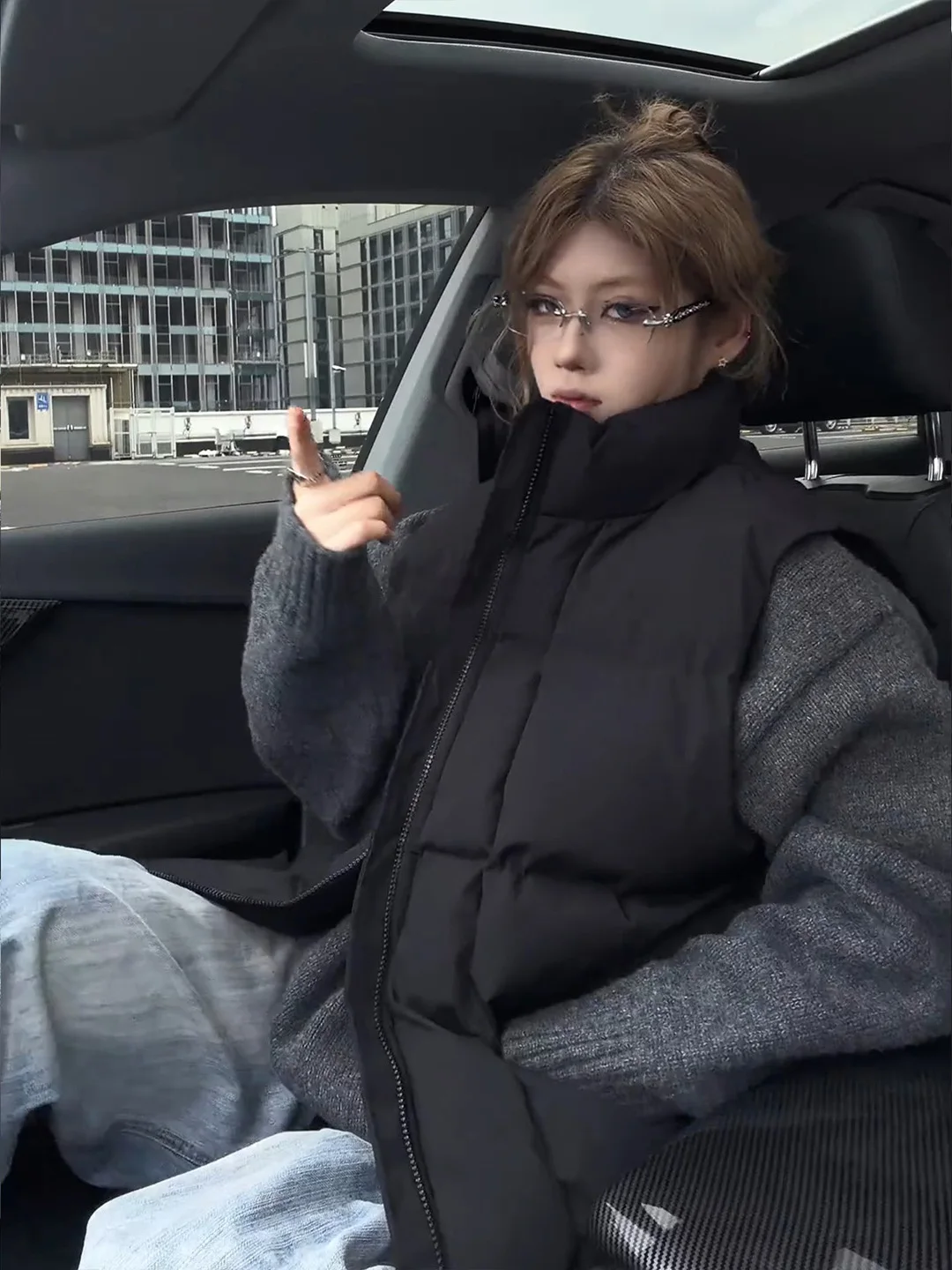 Утепленный стеганый жилет Bla из хлопка с воротником-стойкой, зимнее теплое пальто, молодежная модная верхняя одежда на молнии
Утепленный стеганый жилет Bla из хлопка с воротником-стойкой, зимнее теплое пальто, молодежная модная верхняя одежда на молнии