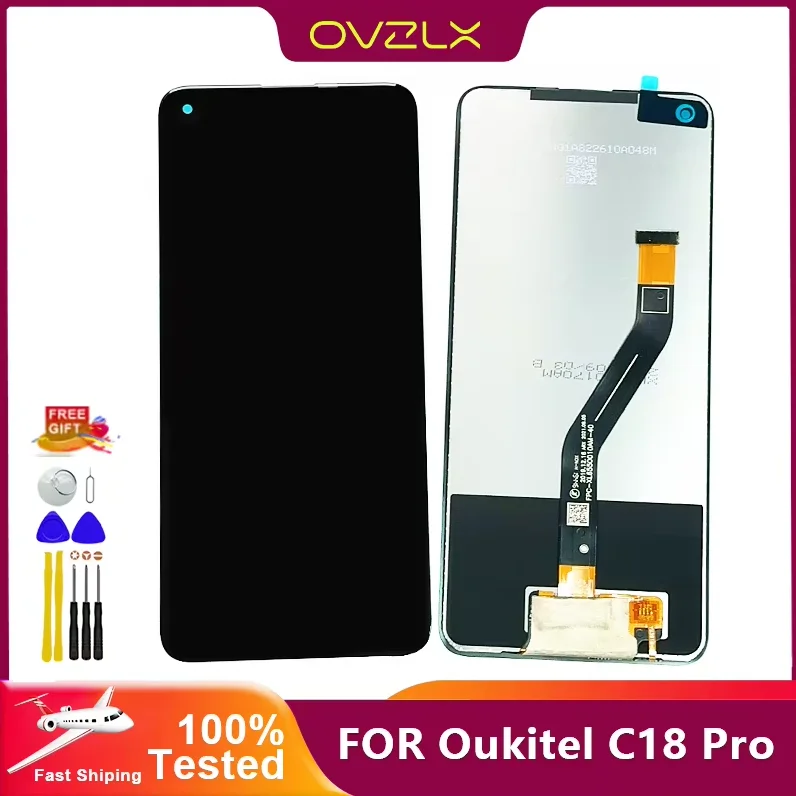 New Original Oukitel C18 Pro Touch Screen LCD Display For Oukitel C18Pro Replacement Parts + Disassemble Tool
New Original Oukitel C18 Pro Touch Screen LCD Display For Oukitel C18Pro Replacement Parts + Disassemble Tool