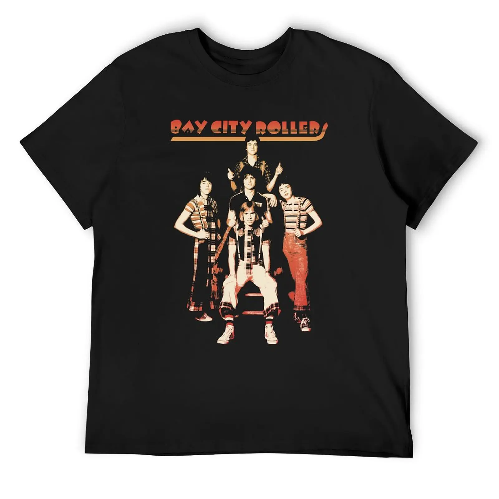 Bay City Rollers T-Shirt oversized graphic tee shirt plain black t shirts men
Bay City Rollers T-Shirt oversized graphic tee shirt plain black t shirts men