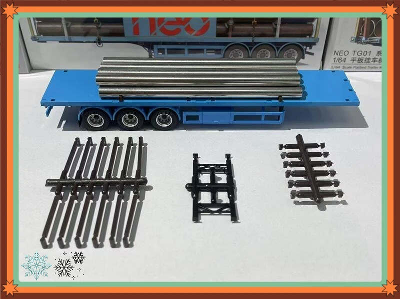 Presale NEO 1:64 Full metal trailer plate Blue Alloy Collectible Car Model
Presale NEO 1:64 Full metal trailer plate Blue Alloy Collectible Car Model
